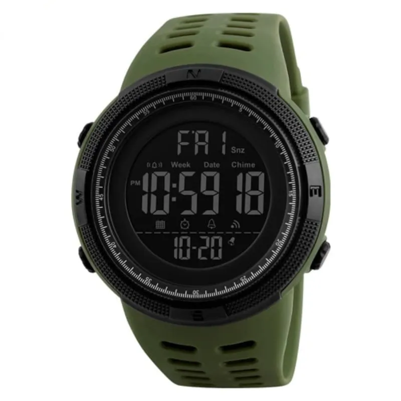 Men's LED Digital Multifunction Sports Watch