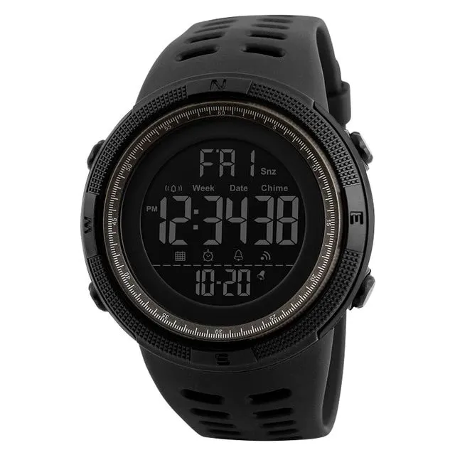 Men's LED Digital Multifunction Sports Watch