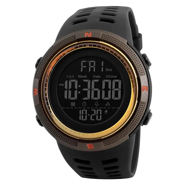 Men's LED Digital Multifunction Sports Watch