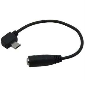 MICRO USB TO RIGHT ANGLE STEREO(F)