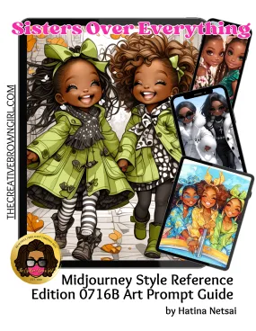 MIDJOURNEY PROMPT GUIDE WITH STYLE REFERENCE | 0716B SISTERS