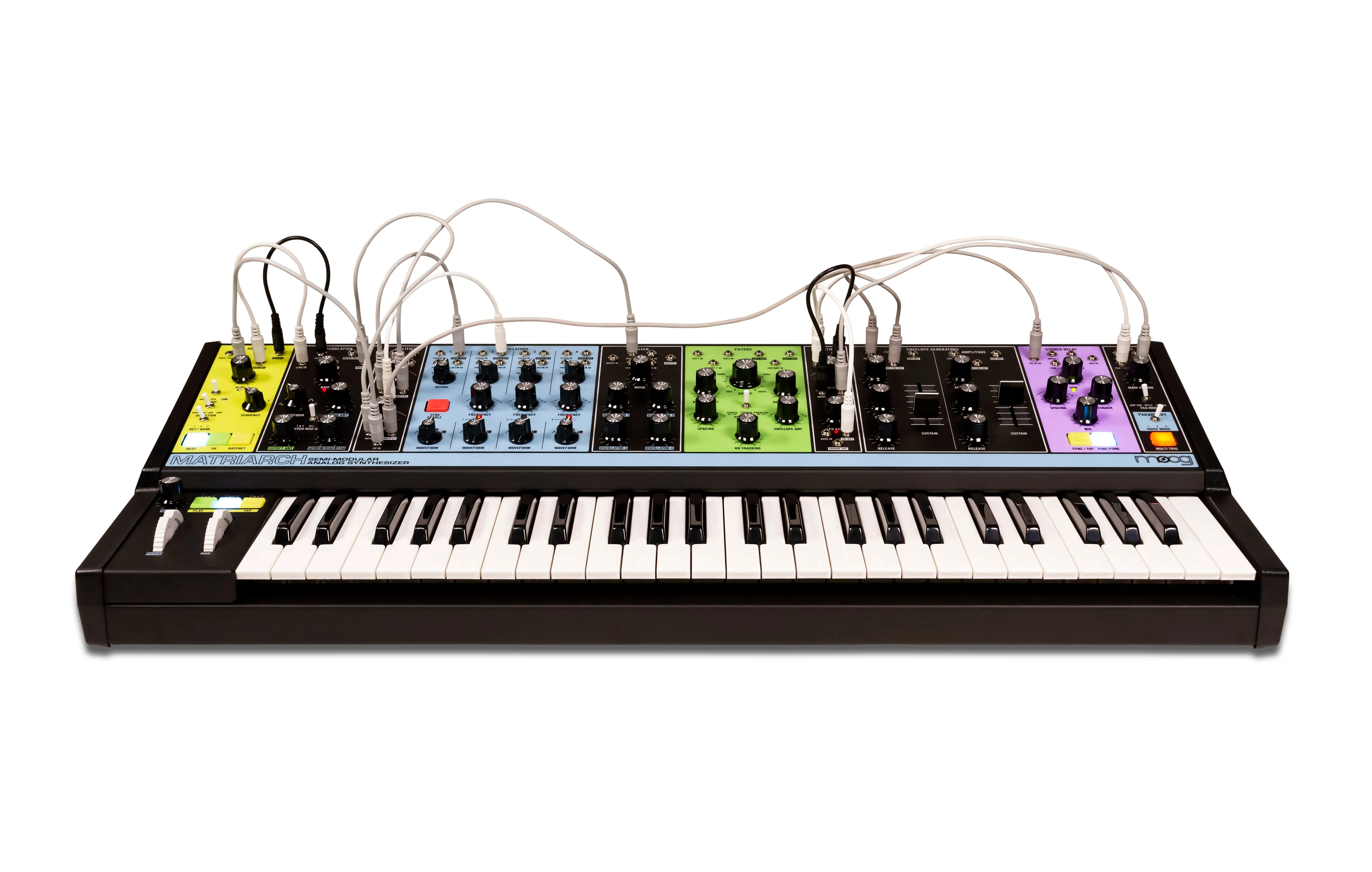 Moog Matriarch Patchable 4-note Paraphonic Analogue Synthesiser