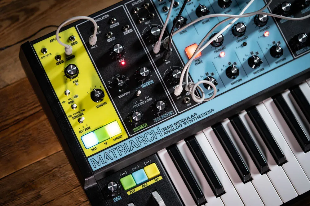 Moog Matriarch Patchable 4-note Paraphonic Analogue Synthesiser