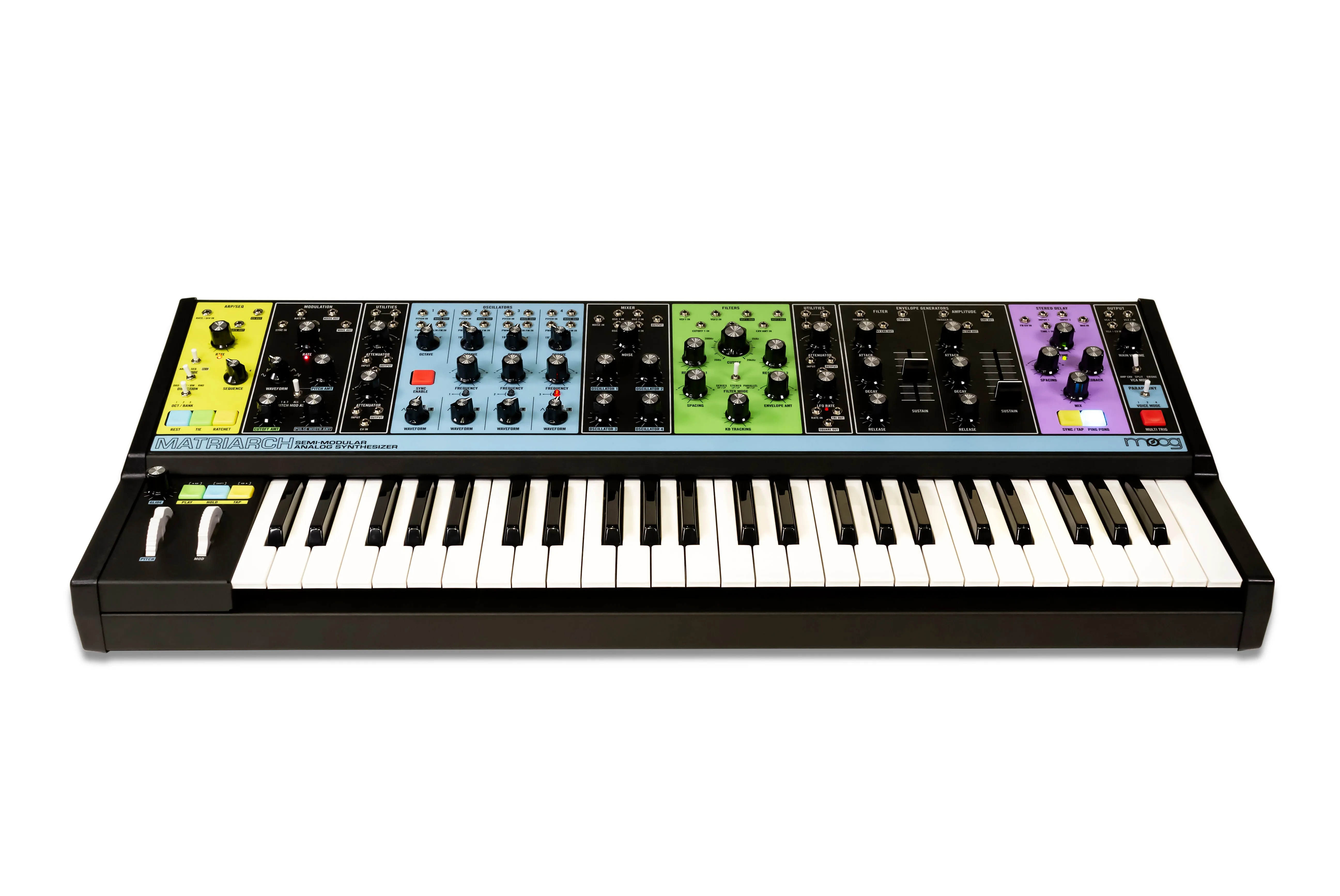 Moog Matriarch Patchable 4-note Paraphonic Analogue Synthesiser