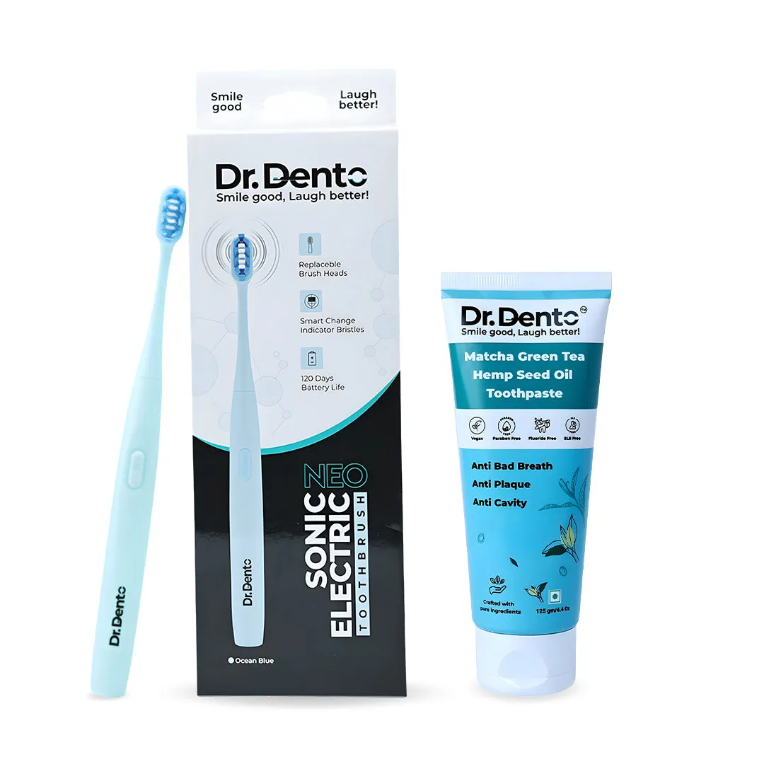 Morning Essential Duo  (Neo Toothbrush & Toothpaste)