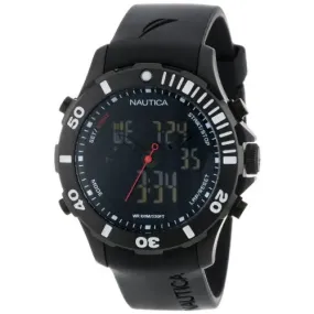 Nautica Men's N19594G BFD ANA DIGI Classic Analog with Enamel Bezel Watch