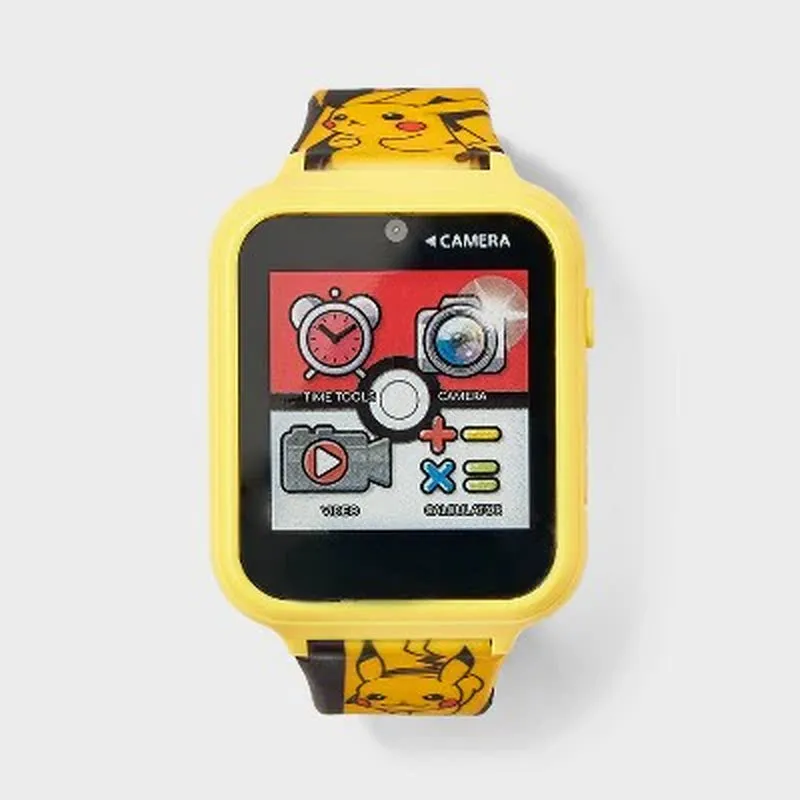 New - Boys' Pokemon Interactive Watch - Yellow