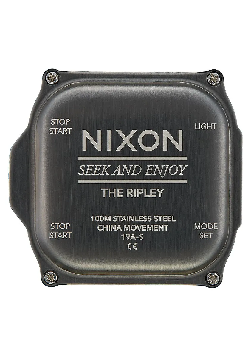 Nixon 47mm Ripley Watch Gunmetal A1267-131