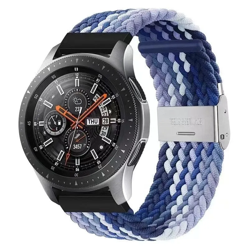 Nylon Braided Loop Watch Straps Compatible with the Xiaomi Mi Watch Smartwatch