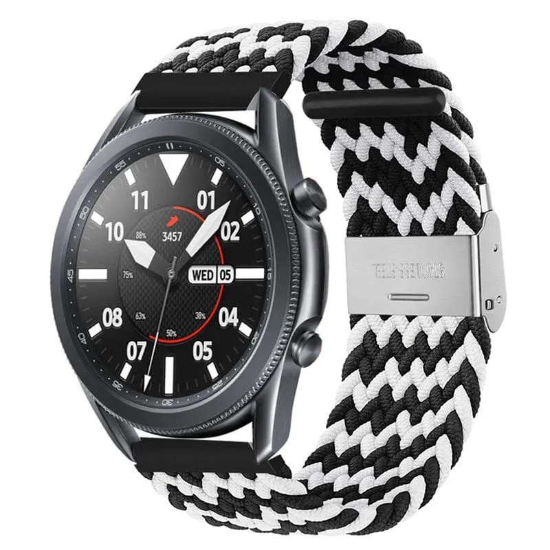 Nylon Braided Loop Watch Straps Compatible with the Xiaomi Mi Watch Smartwatch