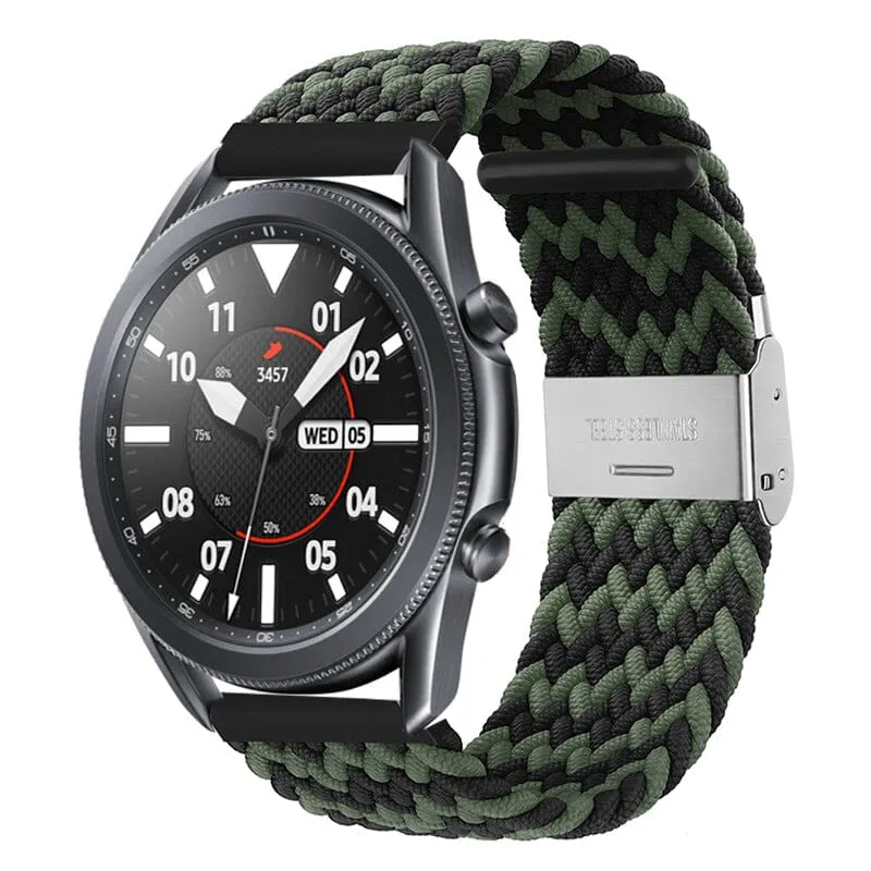 Nylon Braided Loop Watch Straps Compatible with the Xiaomi Mi Watch Smartwatch