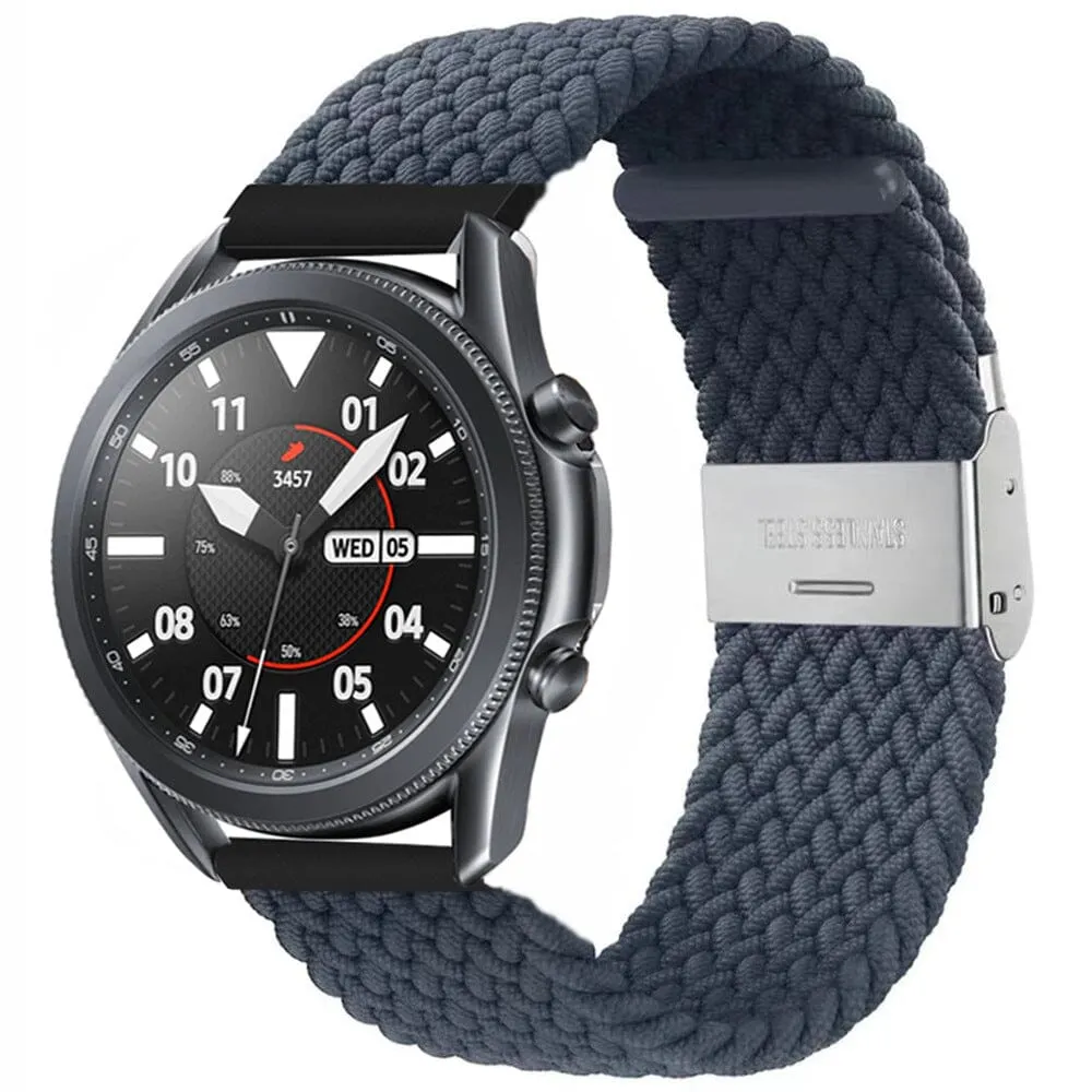 Nylon Braided Loop Watch Straps Compatible with the Xiaomi Mi Watch Smartwatch