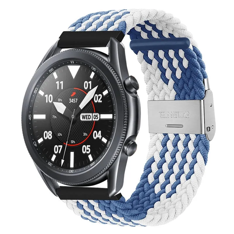 Nylon Braided Loop Watch Straps Compatible with the Xiaomi Mi Watch Smartwatch