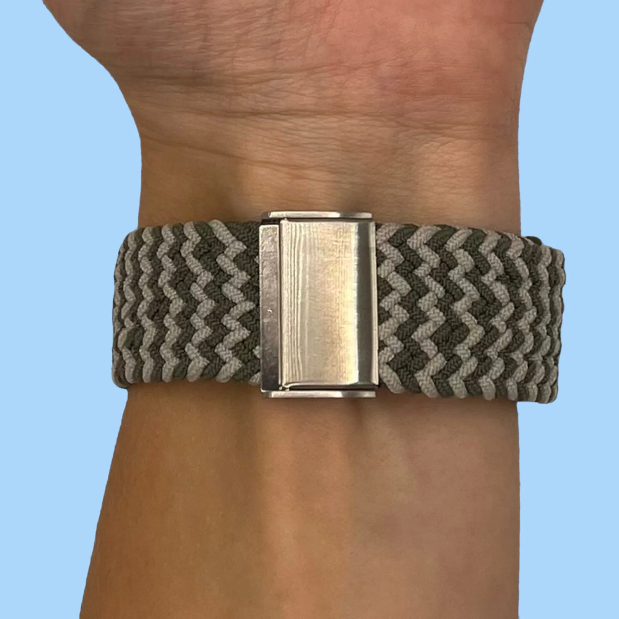 Nylon Braided Loop Watch Straps Compatible with the Xiaomi Mi Watch Smartwatch