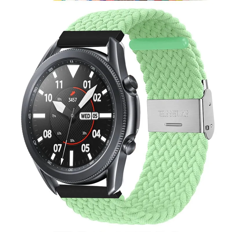 Nylon Braided Loop Watch Straps Compatible with the Xiaomi Mi Watch Smartwatch