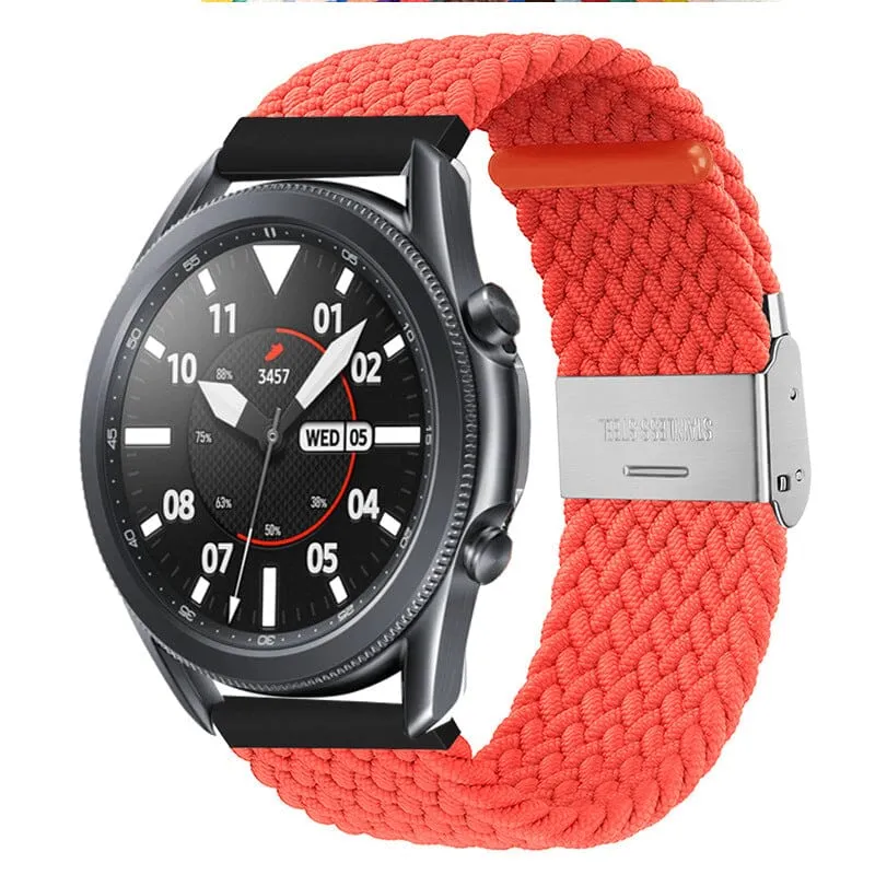 Nylon Braided Loop Watch Straps Compatible with the Xiaomi Mi Watch Smartwatch