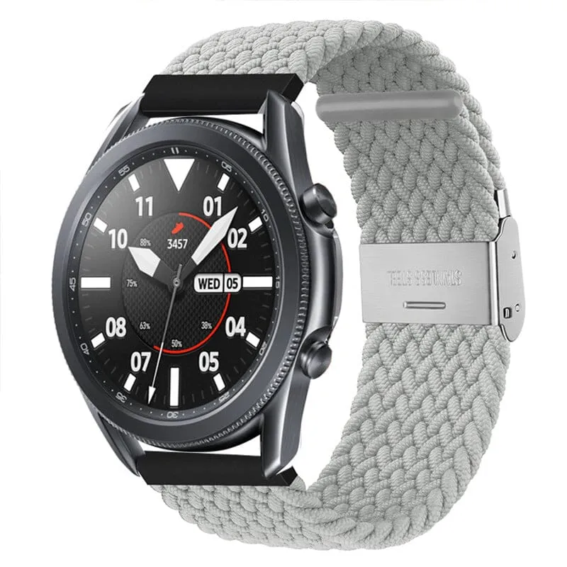 Nylon Braided Loop Watch Straps Compatible with the Xiaomi Mi Watch Smartwatch