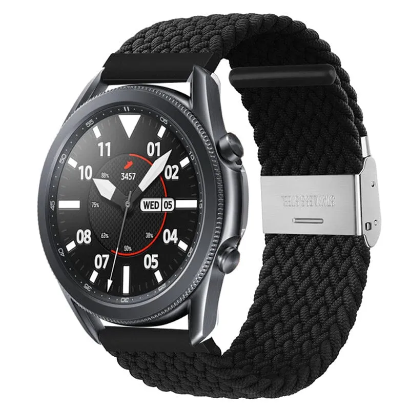 Nylon Braided Loop Watch Straps Compatible with the Xiaomi Mi Watch Smartwatch