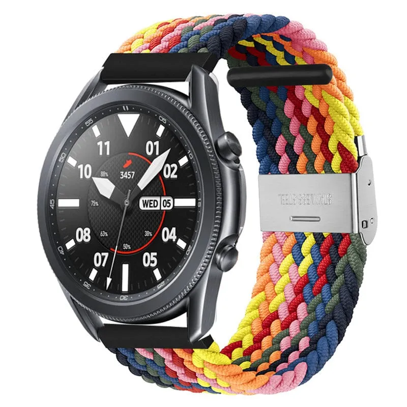 Nylon Braided Loop Watch Straps Compatible with the Xiaomi Mi Watch Smartwatch