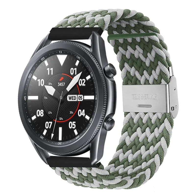 Nylon Braided Loop Watch Straps Compatible with the Xiaomi Mi Watch Smartwatch