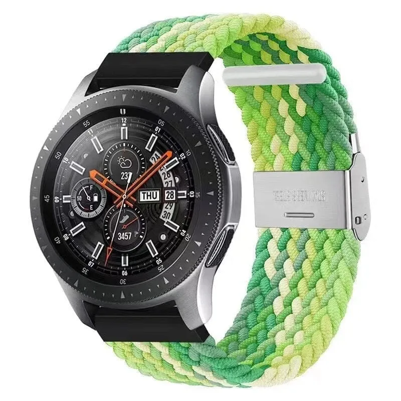 Nylon Braided Loop Watch Straps Compatible with the Xiaomi Mi Watch Smartwatch