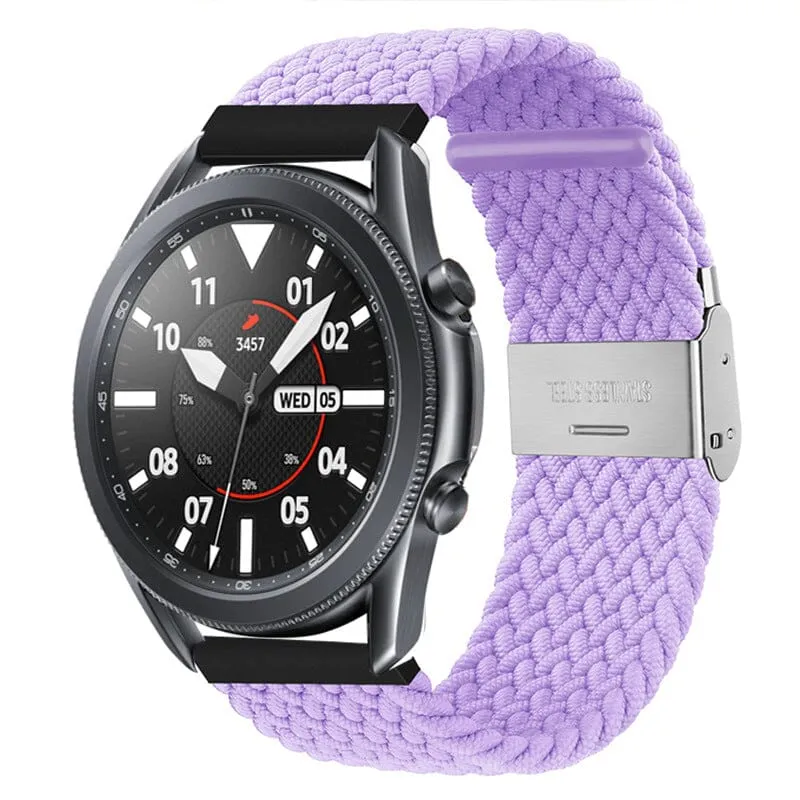 Nylon Braided Loop Watch Straps Compatible with the Xiaomi Mi Watch Smartwatch