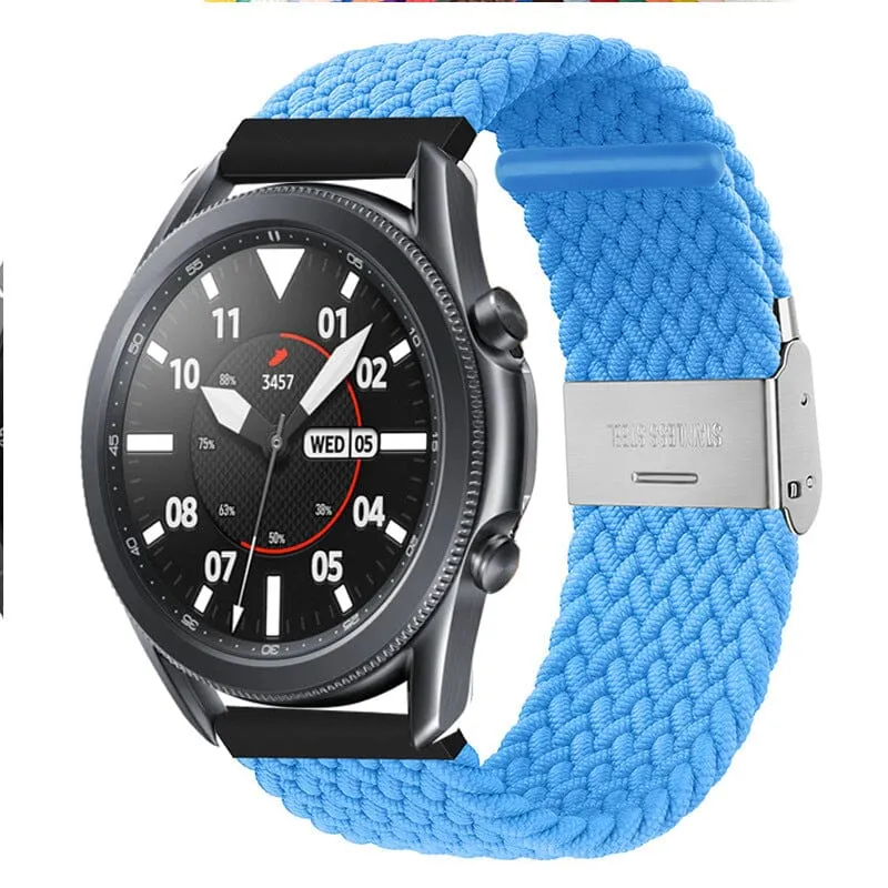 Nylon Braided Loop Watch Straps Compatible with the Xiaomi Mi Watch Smartwatch