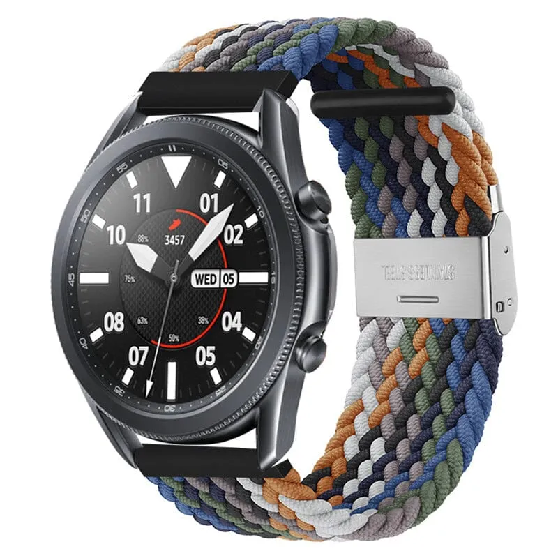 Nylon Braided Loop Watch Straps Compatible with the Xiaomi Mi Watch Smartwatch