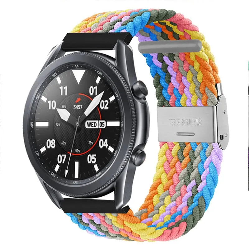 Nylon Braided Loop Watch Straps Compatible with the Xiaomi Mi Watch Smartwatch