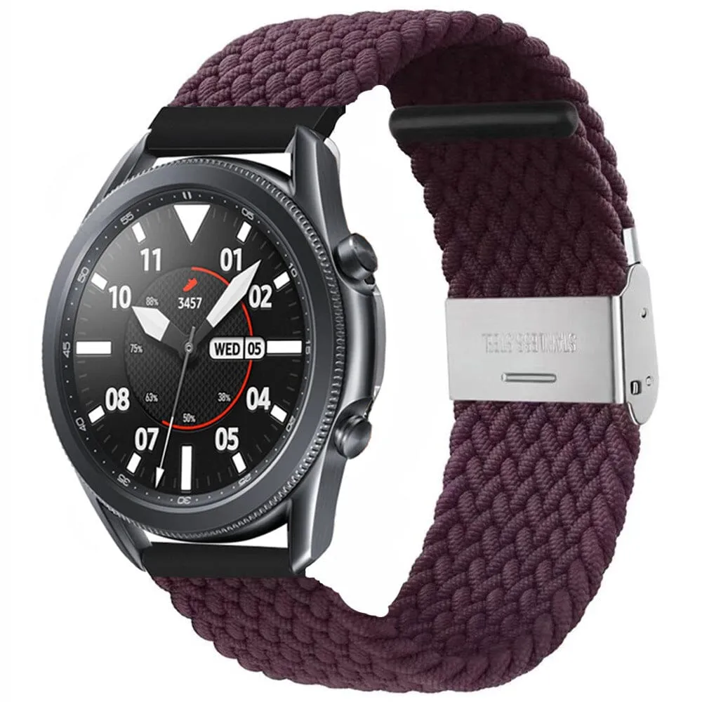 Nylon Braided Loop Watch Straps Compatible with the Xiaomi Mi Watch Smartwatch