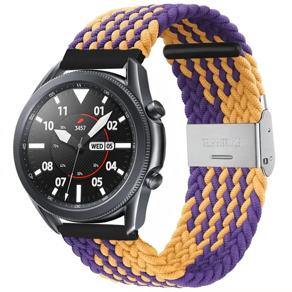 Nylon Braided Loop Watch Straps Compatible with the Xiaomi Mi Watch Smartwatch