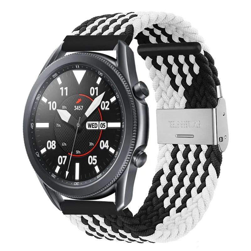 Nylon Braided Loop Watch Straps Compatible with the Xiaomi Mi Watch Smartwatch