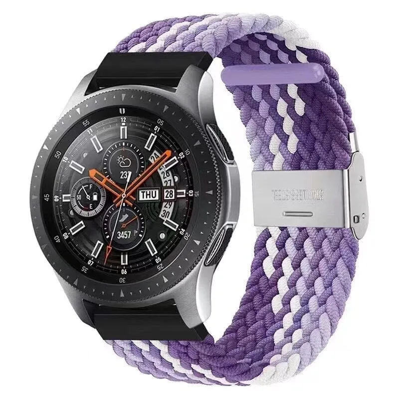 Nylon Braided Loop Watch Straps Compatible with the Xiaomi Mi Watch Smartwatch