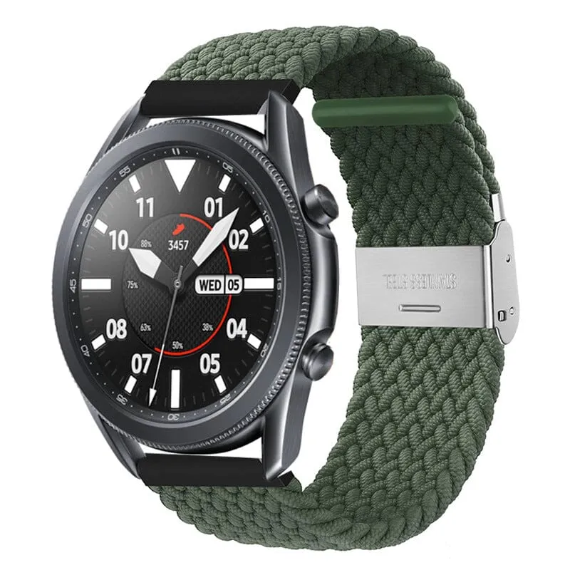 Nylon Braided Loop Watch Straps Compatible with the Xiaomi Mi Watch Smartwatch