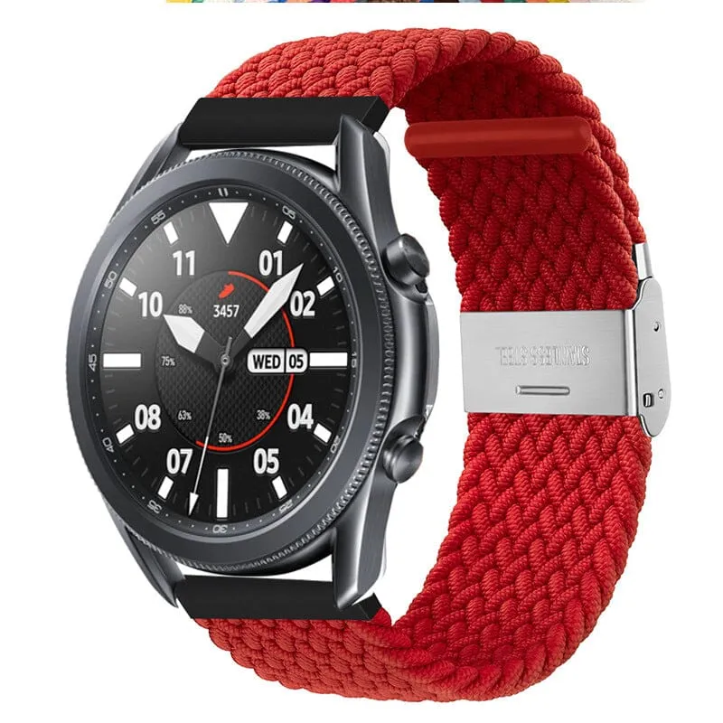 Nylon Braided Loop Watch Straps Compatible with the Xiaomi Mi Watch Smartwatch