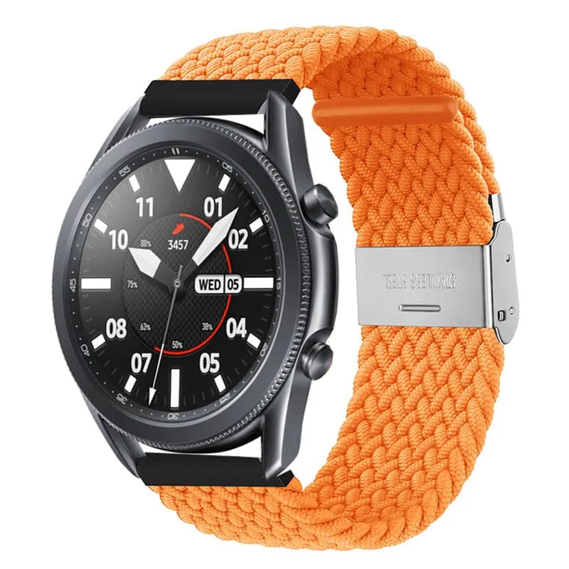 Nylon Braided Loop Watch Straps Compatible with the Xiaomi Mi Watch Smartwatch