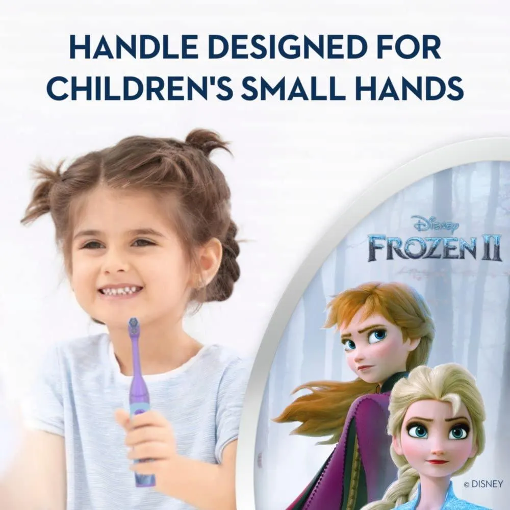 Oral-B Pro Health Disney Frozen Battery Power Electric Toothbrush for Kids - elsa