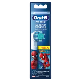 Oral B Spiderman Electric Toothbrush Replacement Heads