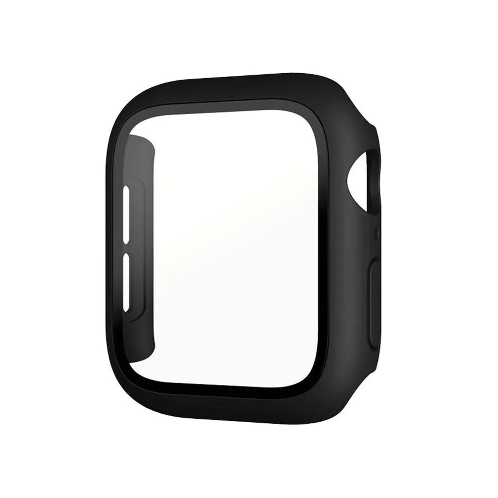 PanzerGlass Apple Watch 9/8/7 (45mm) Full Body Protection Cover   Indbygget Skærmbeskyttelse m. Anti-Bacterial - Sort