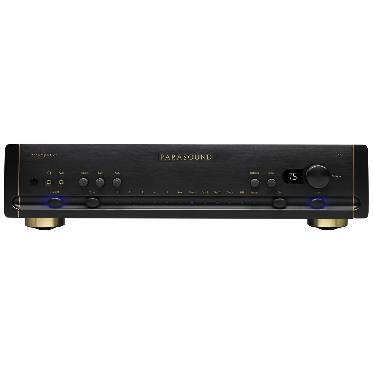 Parasound Halo P6 2.1-Channel Preamplifier & DAC