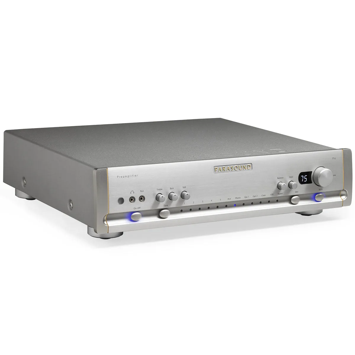 Parasound Halo P6 2.1-Channel Preamplifier & DAC