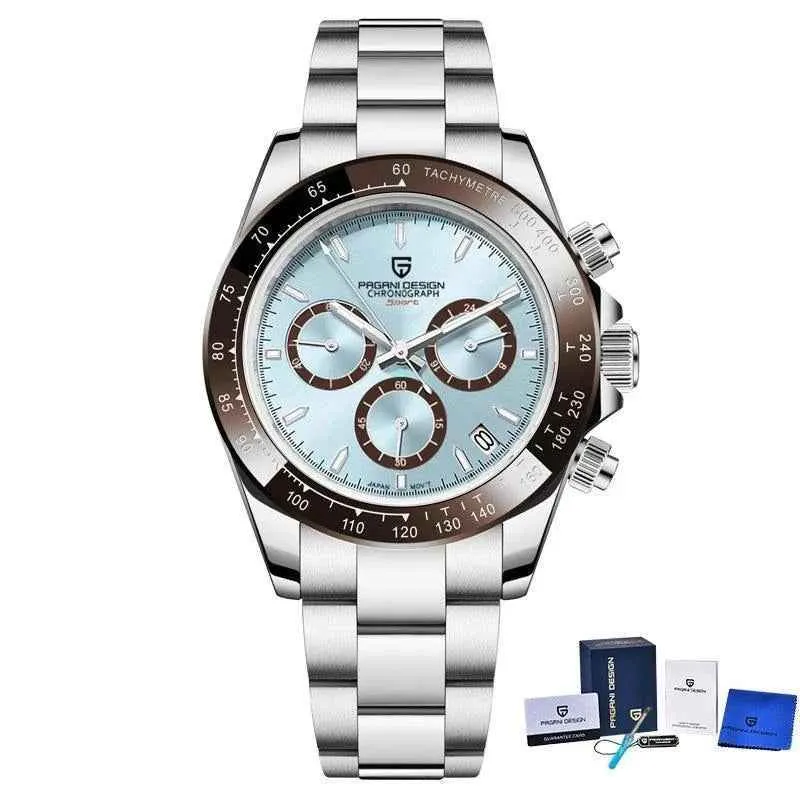 PD-1644 Men's Simple Watch - Quartz Sports Stainless Steel Wristwatch