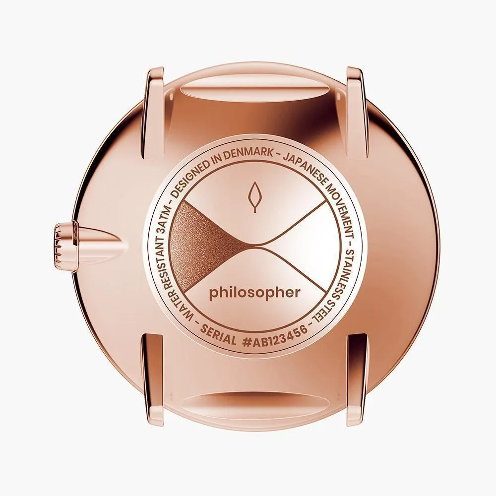 Philosopher - BUNDLE Rose Gold | Brown / Black / Mesh Straps