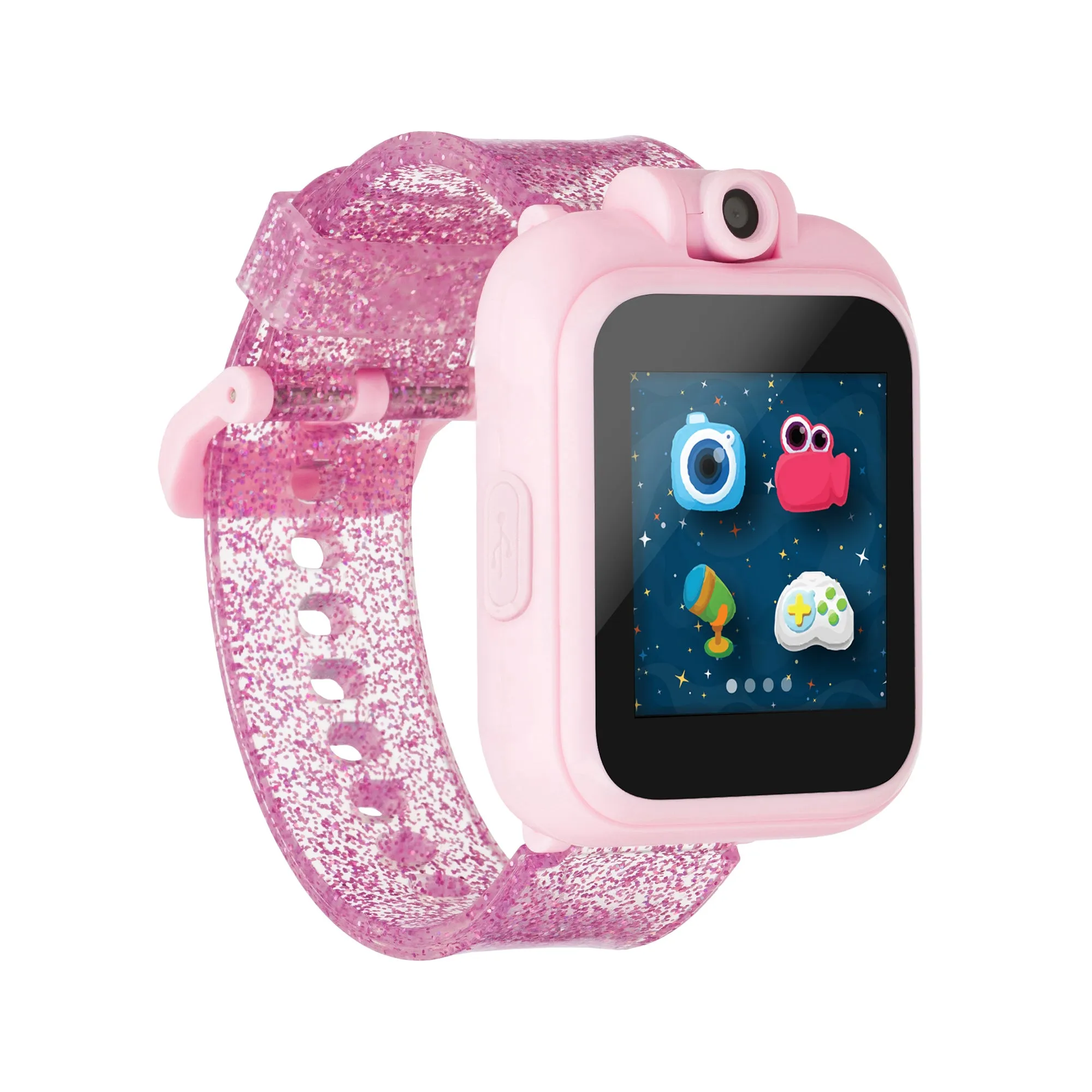 PlayZoom Smartwatch for Kids: Pink Glitter