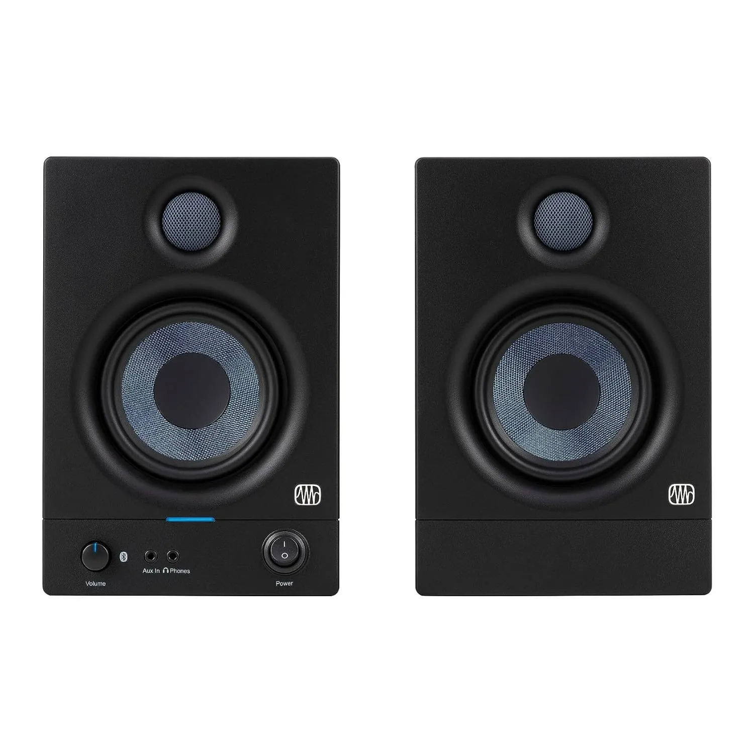 PreSonus Eris 4.5BT Bluetooth Studio Monitors, Pair - 4.5" Powered, Active Monitor Speakers for Near Field Music Production, Audio Mixing & Recording