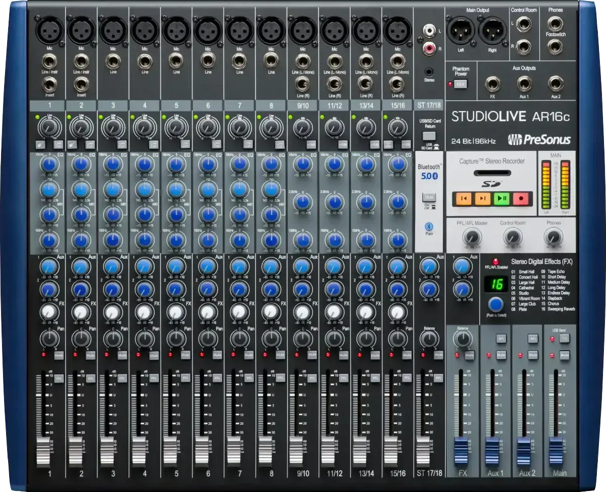 Presonus StudioLive AR16c ANALOG MIXER