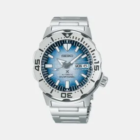 Prospex Men's Blue Analog Stainless Steel Watch SRPG57K1