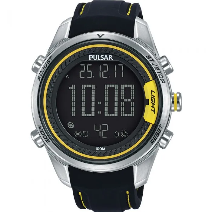 Pulsar P5A007X Digital Mens Watch