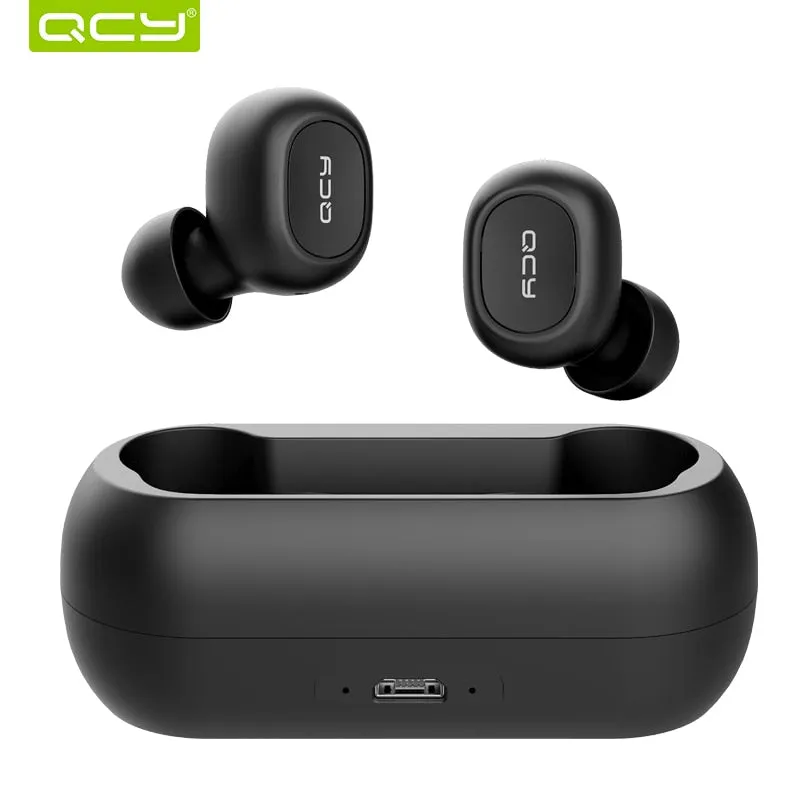 QCY qs1 TWS 5.0 Bluetooth headphone 3D stereo wireless earphone with dual microphone