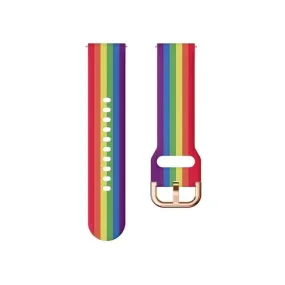 Rainbow Watch Straps compatible with the Samsung Galaxy Watch Active